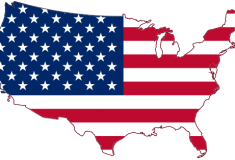Nine New States Joined the League in 2016 usa_map_flag