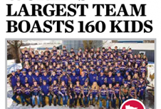 World’s Largest Team Boasts 160 Kids 160